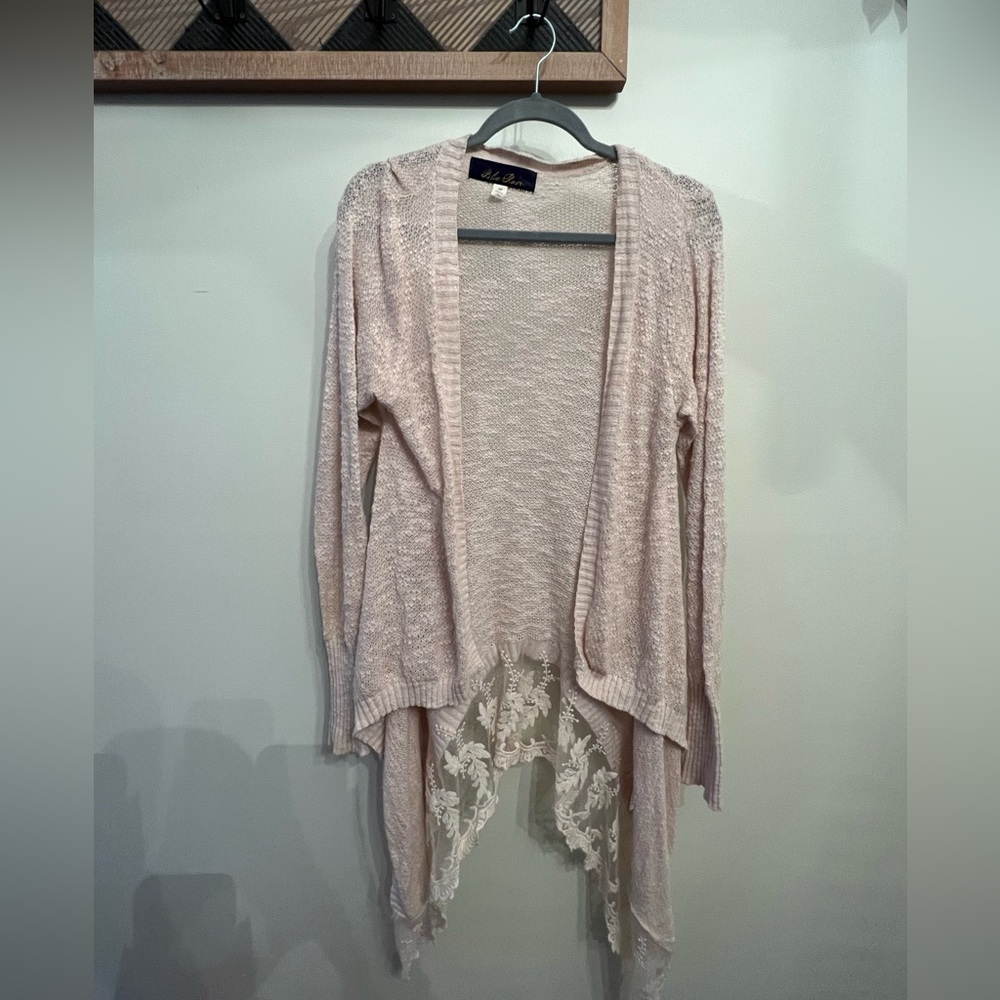 Blue Rain Cardigan Size Medium